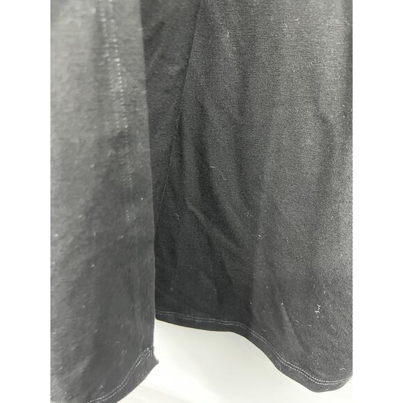 Eileen Fisher Dress Womens Jewel Neck Tank Shift Sleeveless Black Size Medium - Picture 4 of 6